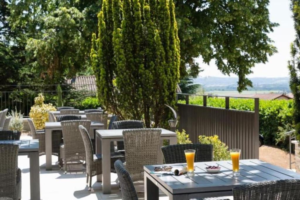 Apartamento Les Loges De Bacchus L'Epicurieux Chonas-lʼAmballan Exterior foto